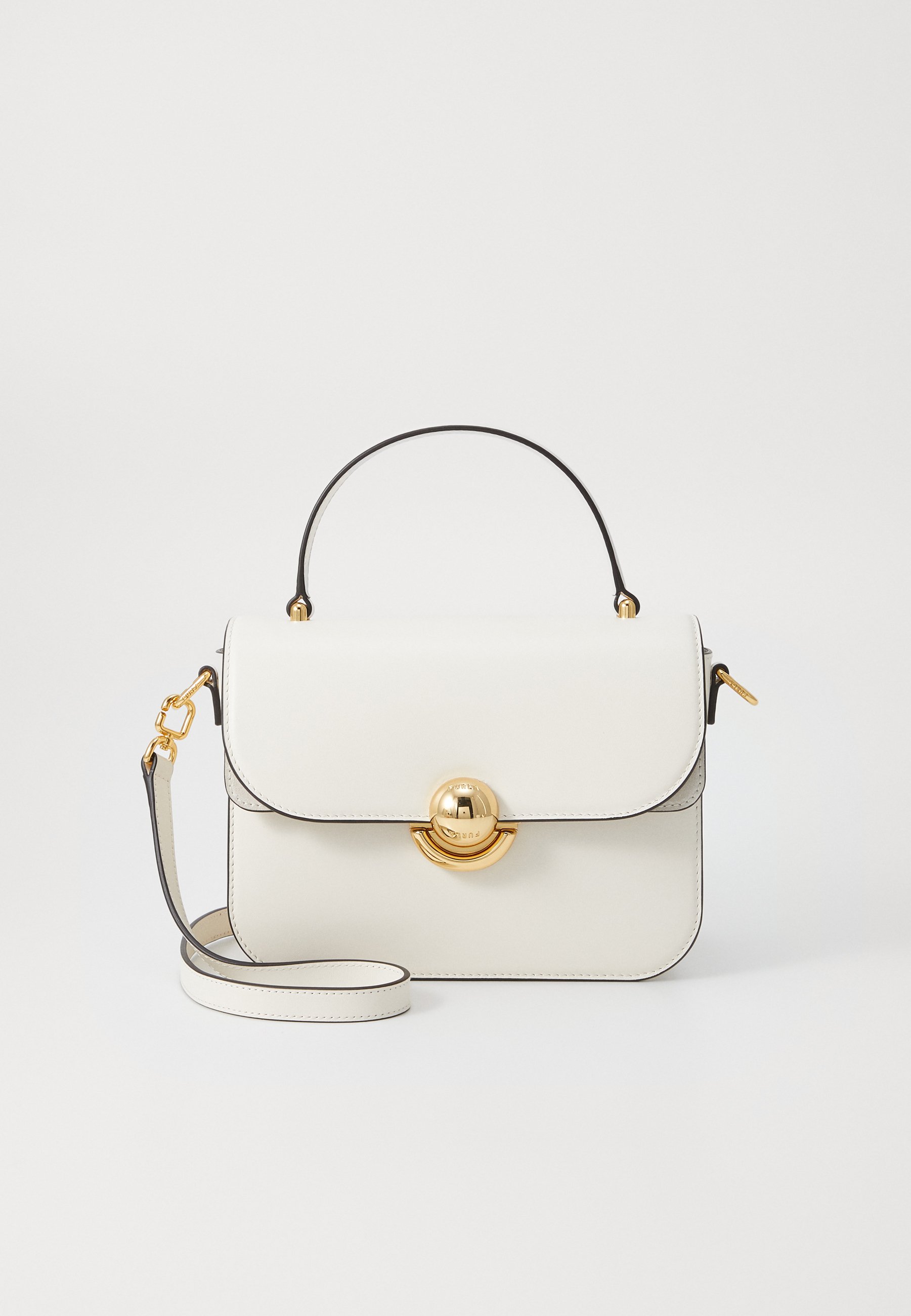 Furla SFERA MINI TOP HANDLE - Handbag - panna/off-white - Zalando