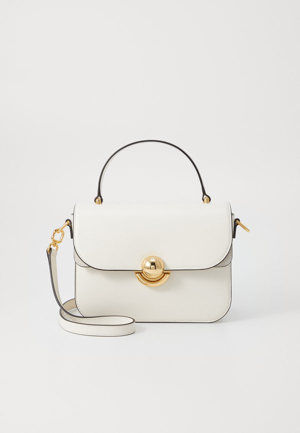 SFERA MINI TOP HANDLE - Handbag - panna