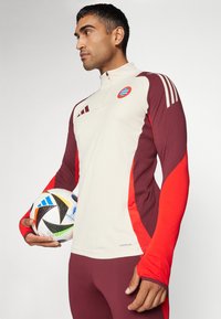 adidas Performance FC BAYERN M�NCHEN EU TRAINING TOP - Klubruházat - beige