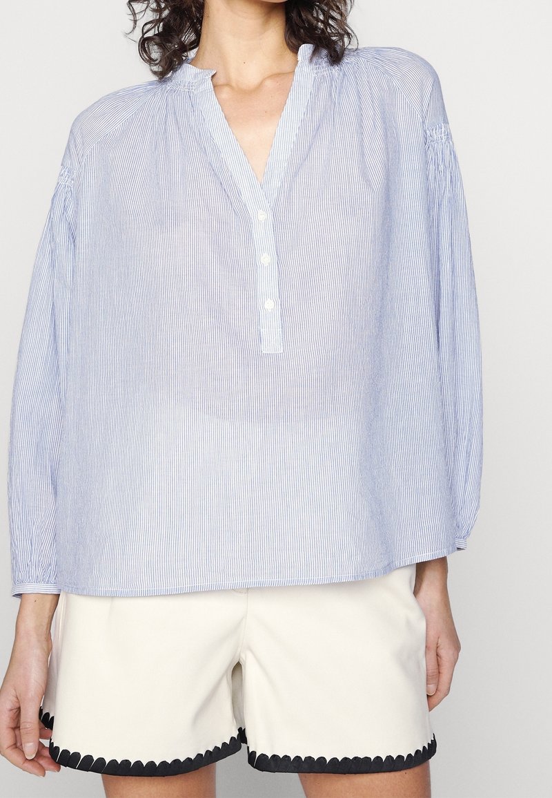 Blouse Vanessa Bruno Taille 40 - Violette En Coton - Très Bon état Peu Portée