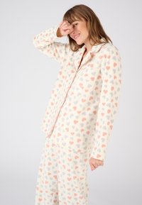 Damart THERMOLACTYL SET - Conjunto de pijama - ecru coeur