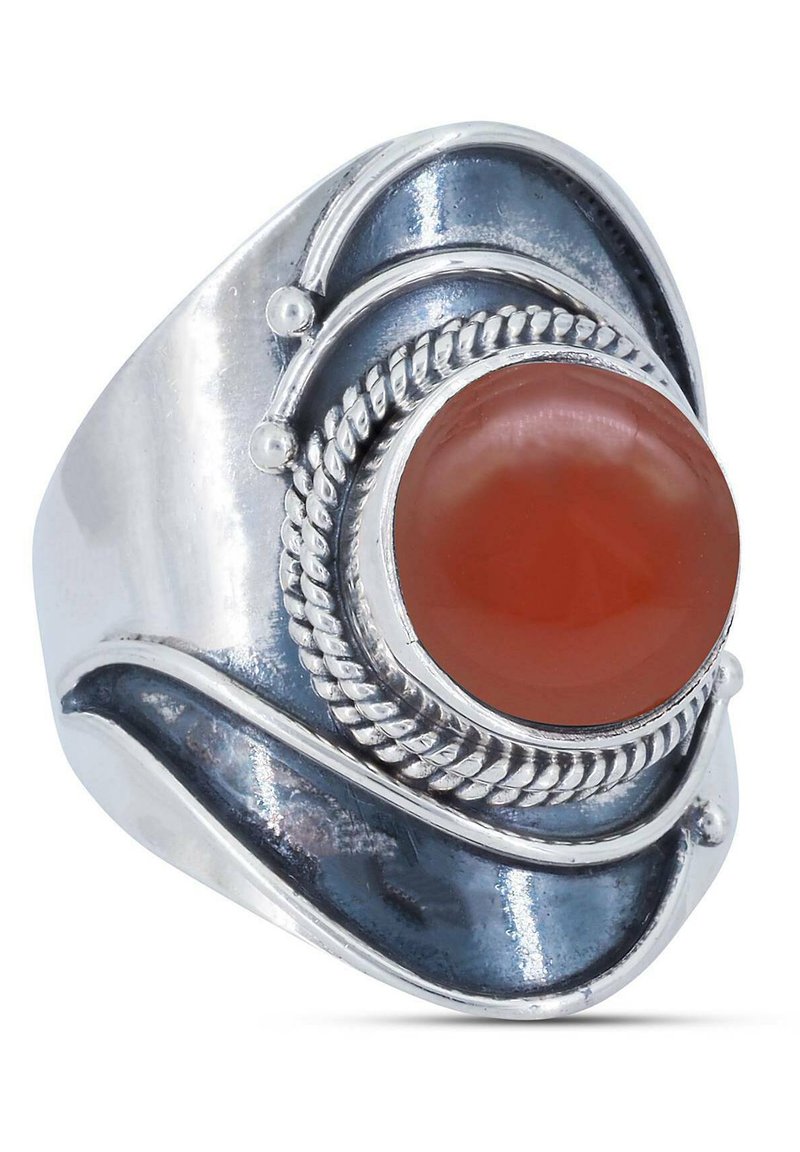 Herren Halsketten | Mantraroma MIT KARNEOL Ring orange - XX62770 Herren Halsketten | Mantraroma MIT KARNEOL Ring orange - XX62770