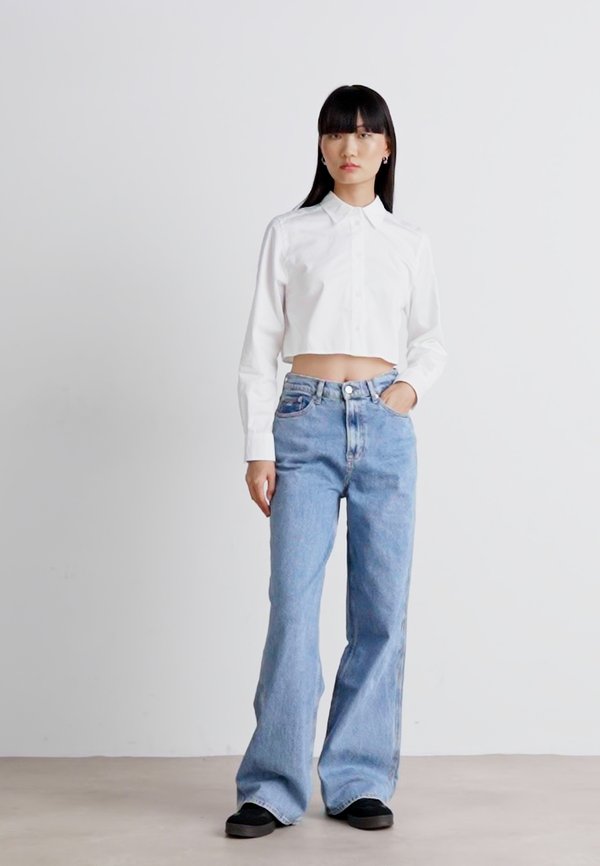 CLAIRE - Wide Leg - denim light3