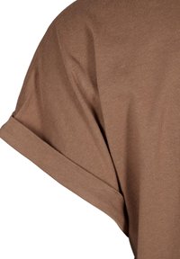 Zizzi KURZÄRMLIGES  - T-shirt basic - coca mocha