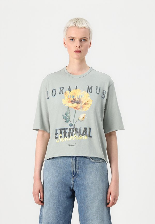 ONLLUCY LIFE FLOWERS - T-Shirt print