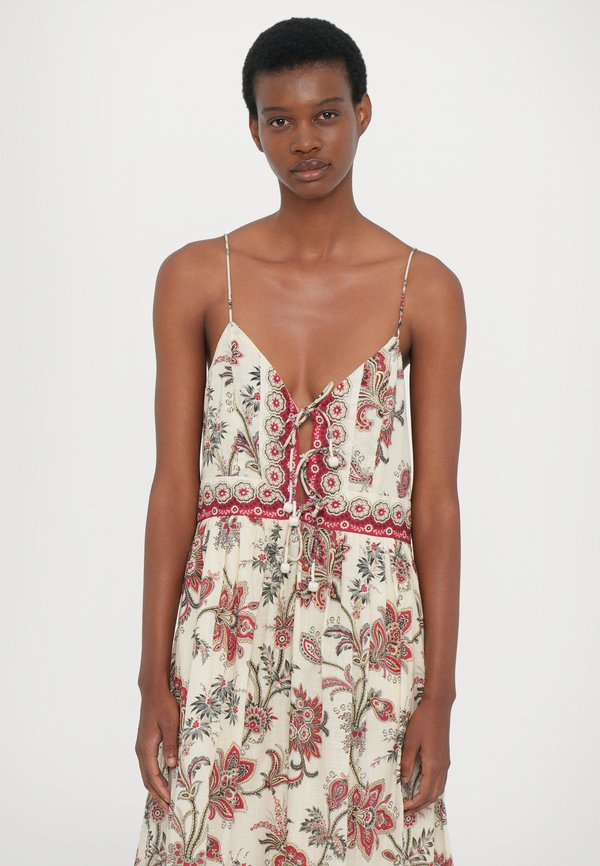 CASSANDRA PRINT SLIP DRESS - Day dress3
