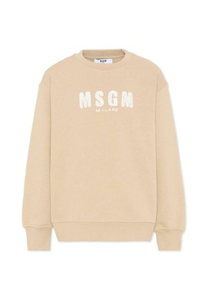 MSGM, FELPE UNISEX - Felpa - beige