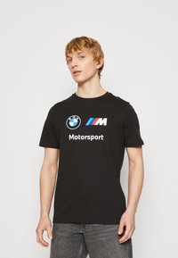 Puma BMW MMS ESS LOGO - Marškinėliai su spaudiniu - black