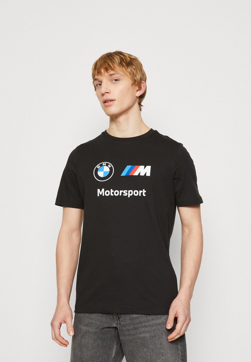 Puma BMW MMS ESS LOGO - Marškinėliai su spaudiniu - black