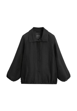 HIGH COLLAR  - Lichte jas - black