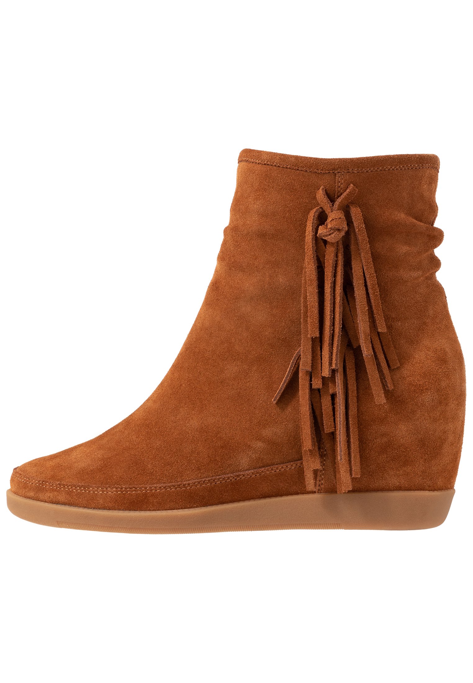 EMMY FRINGES Korte laarzen tan EMMY FRINGES Korte laarzen tan