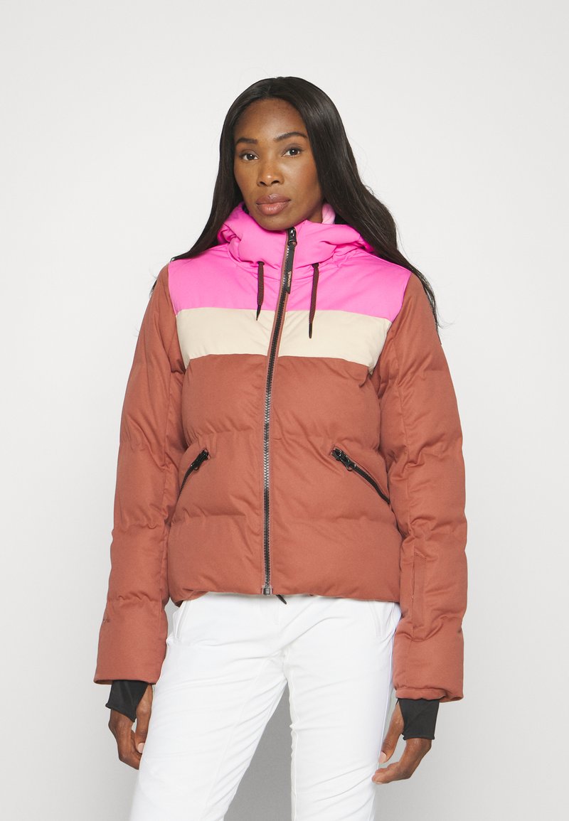 Brunotti NIAGONA WOMEN SNOW JACKET - Μπουφάν snowboard - mahoganny