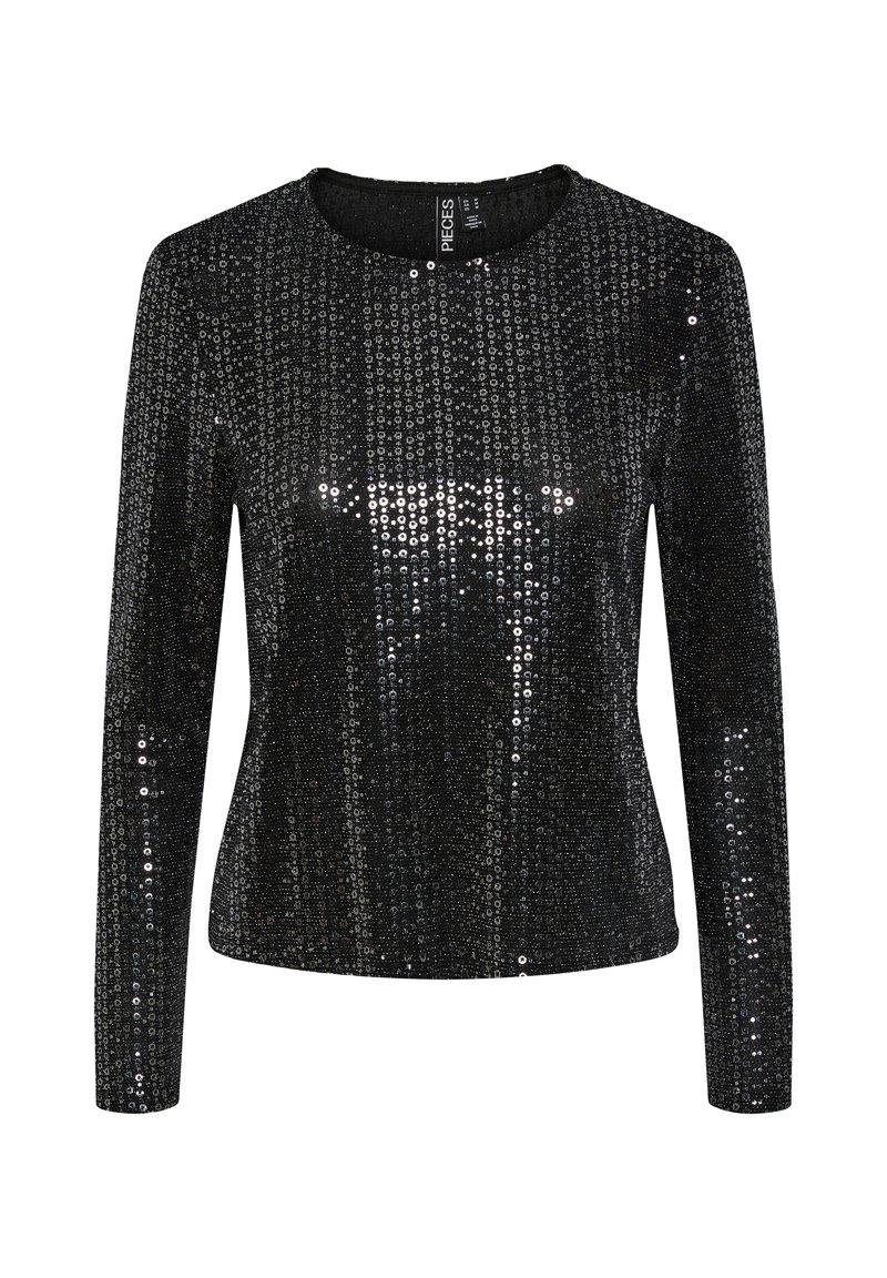 Pieces Longsleeve zwart