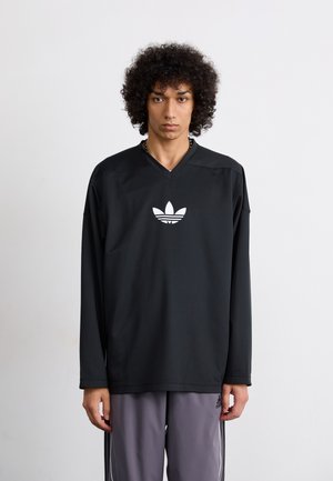 adidas Originals Long sleeved top - black/white