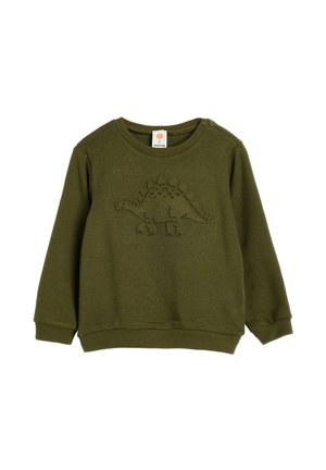 EMBOSSED - Sweatshirt - khaki