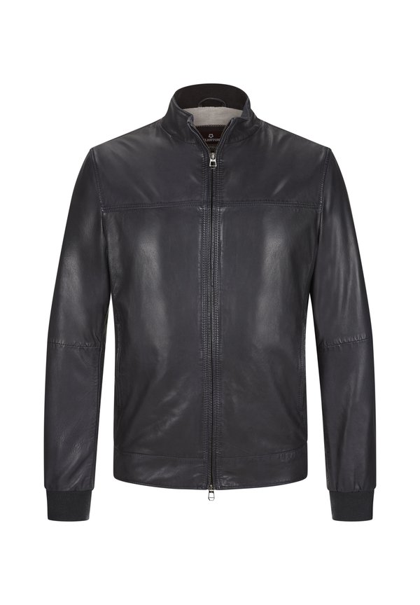 MSGilberto - Lederjacke - nachtblau