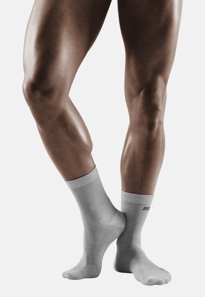 CEP ALLDAY RECOVERY COMPRESSION SOCKS MID CUT MEN - MADE IN GERMANY - Socken - light grey