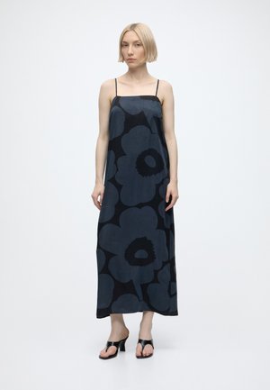 Marimekko PYÖRÄHDYS UNIKKO - Φόρεμα ημέρας - bluish grey/black