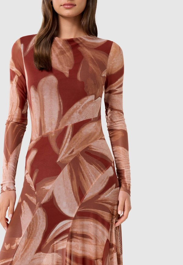 TAMMY MIDI - Cocktail dress / Party dress - rust carissa3