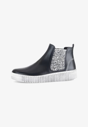 Gabor, CHELSEA - Platform ankle boots - schwarz