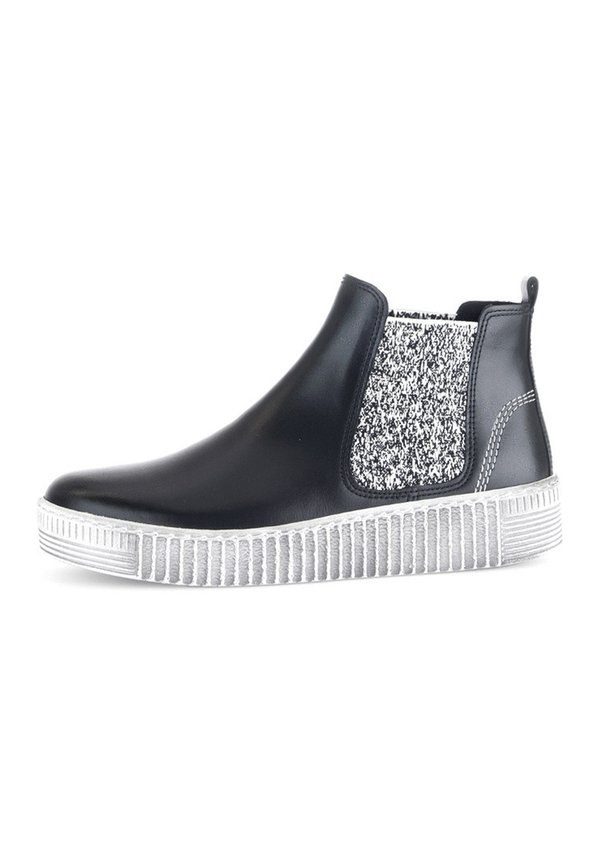 CHELSEA - Plateaustiefelette - schwarz