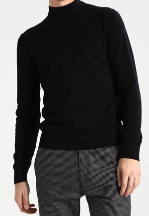 Strickpullover - black