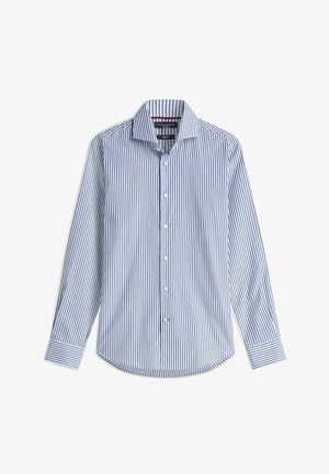 Tommy Hilfiger, TOMMY HILFIGER NEW YORK LABEL SLIM FIT FLEX COLLAR SHIRT - Skjorter - brilliant navy white