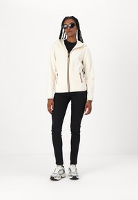 K-Way DOUBLE - Felpa con zip - white