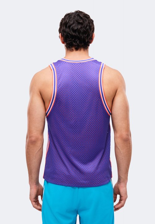Nike M NKCT DF SLAM U1 TANK NY - Top - dark concord/bright crimson — photo 3