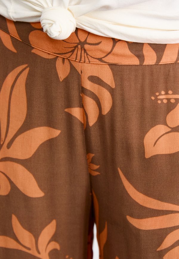 MIDNIGHT AVENUE - Trousers - nectarine hula2