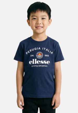 Ellesse, T-shirt con stampa - marine