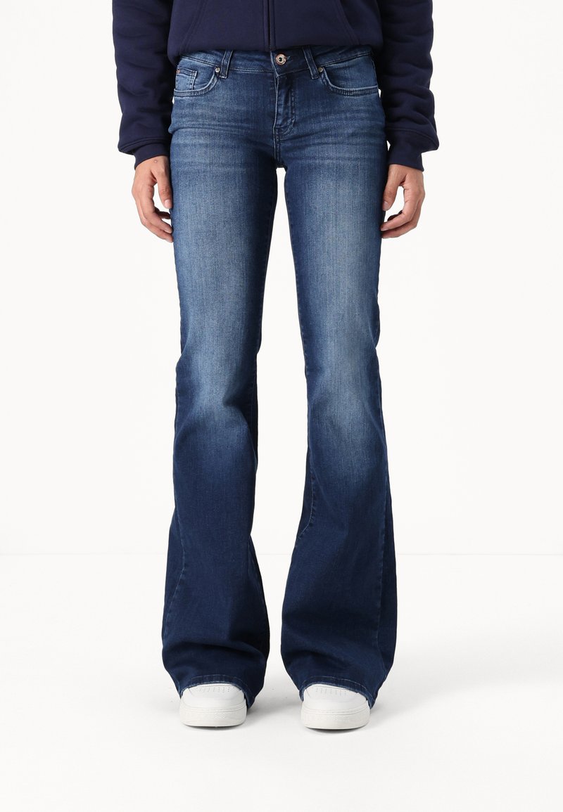 ONLY Tall ONLTIGER - Τζιν καμπάνα - dark blue denim