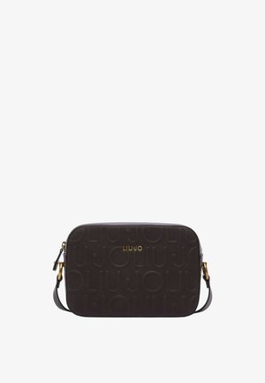 LIU JO, BORSA A TRACOLLA MEDIA CON LOGO DONNA LIU JO MARRONE - Umhängetasche - marrone