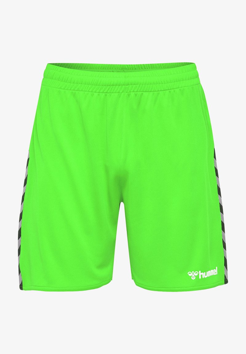 Hummel AUTHENTIC KIDS POLY SHORTS - Träningsshorts - green gecko