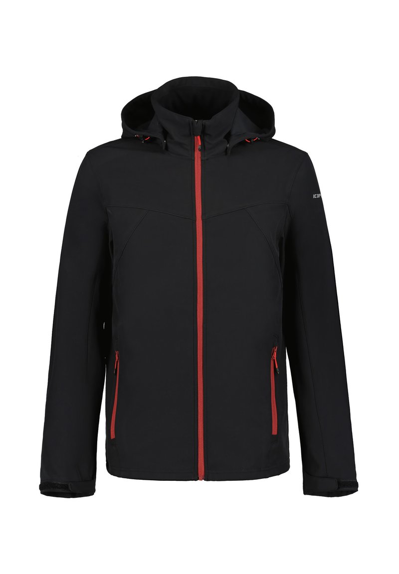 icepeak Softshelljas zwart icepeak Softshelljas zwart
