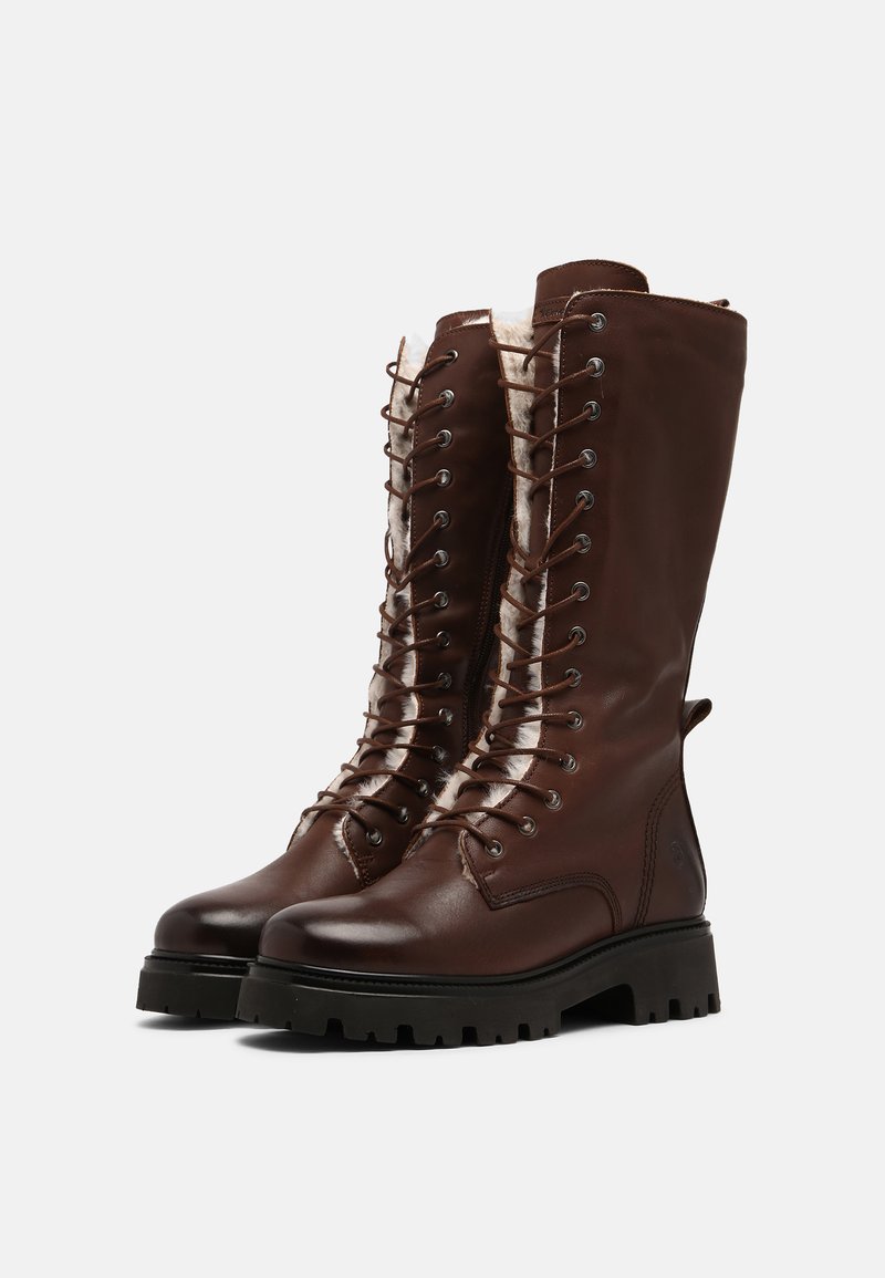 Damen Sneaker | Tamaris Snowboot/Winterstiefel maroon/braun - QE67533 Damen Sneaker | Tamaris Snowboot/Winterstiefel maroon/braun - QE67533