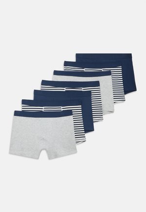 7 PACK - Παντελόνι - mottled grey/dark blue