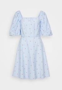 VMODETTE 2/4 SHORT DRESS - Day dress - snow white