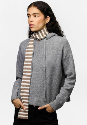 Pieces, PCJAYA LONG NARROW SCARF BC - Шал - fossil
