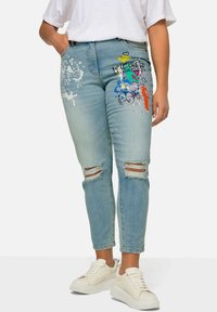 Angel of Style 5-POCKET - Slim fit jeans - hellblau