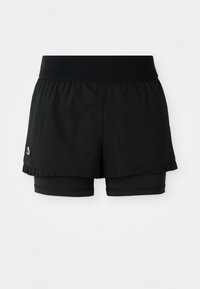 TENNIS TOUR - Korte sportsbukser - black