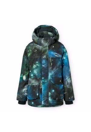 HEIKO JACKET - Talvejope - dark blue/green