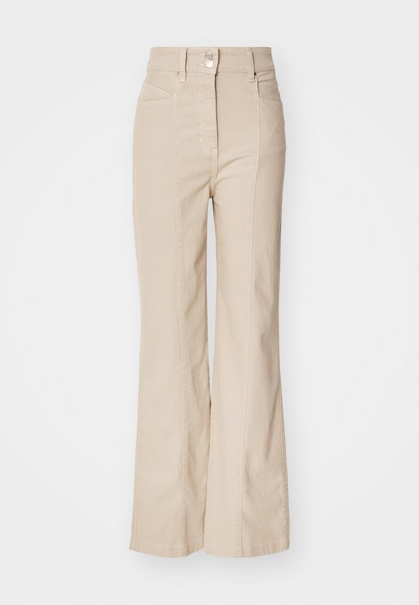 TOLALA - Straight leg jeans - open beige2