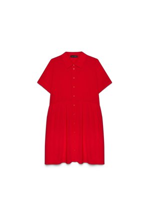 Fiorella Rubino, VESTITO SMILE CORTO - Shirt dress - rosso