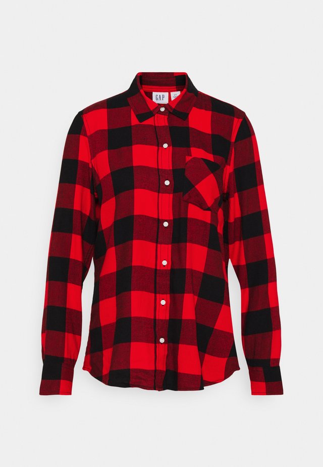 DRAPEY PLAID  - Chemisier - red