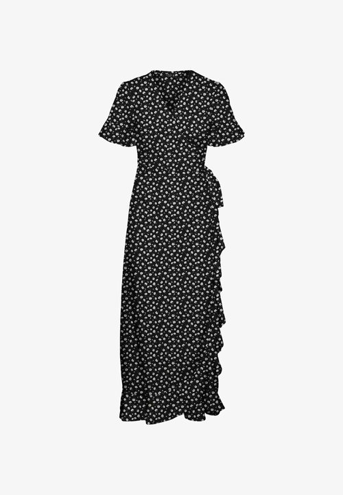 Only ONLMETTE SS WRAP MIDI DRESS WVN Dames Jurk - Nu 50% korting Only ONLMETTE SS WRAP MIDI DRESS WVN Dames Jurk - Nu 50% korting