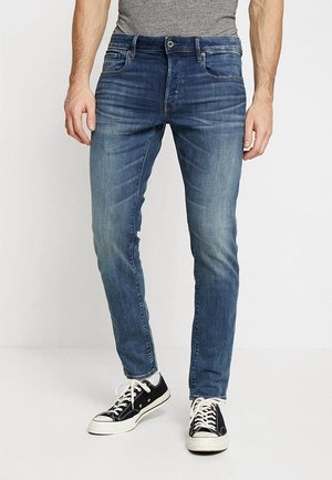 Slim fit jeans - dark-blue denim