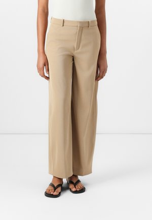 DESK - Trousers - brown