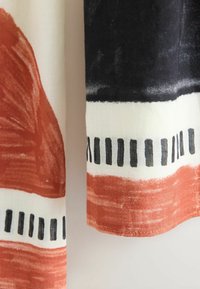 Next LIGHTWEIGHT - Sciarpa - rust geometric print