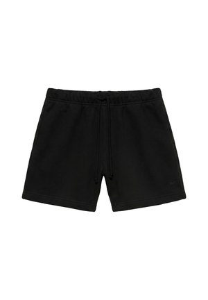 PULL&BEAR, JOGGING BERMUDA - Pantalon de survêtement - black